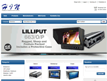 Tablet Screenshot of hin.se