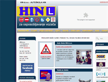 Tablet Screenshot of hin.hr